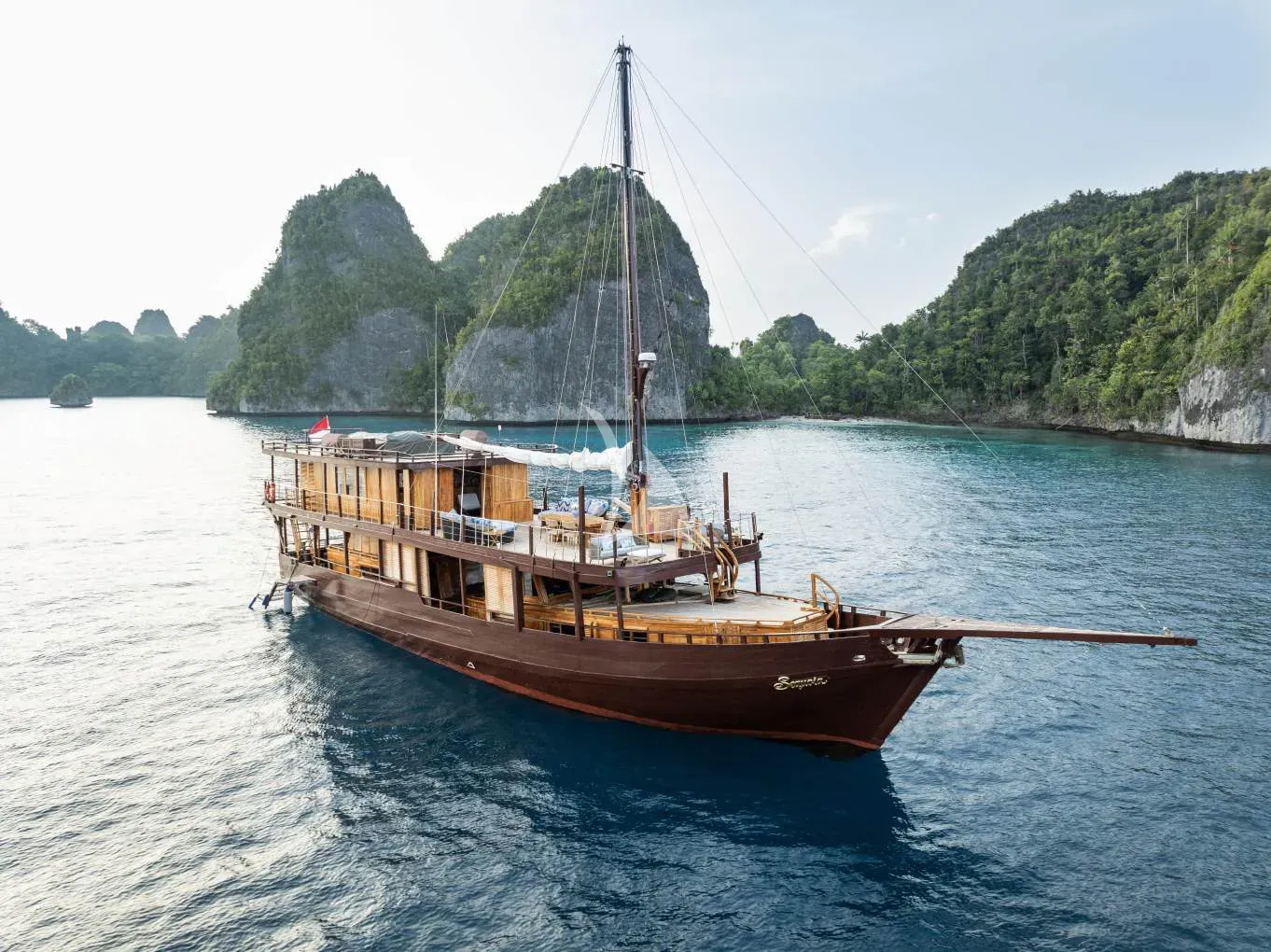 SEQUOIA - Phinisi 30m - 3 Cabins - Labuan Bajo - Komodo - Raja Ampat - Indonesia
