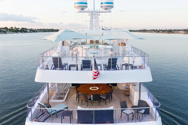 Charter Yacht SERENITY - IAG Yachts 133 - 6 Cabins - Bahamas - Florida - Miami - Nassau