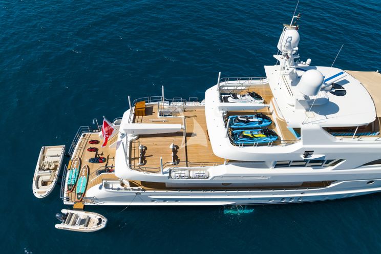 Charter Yacht SERENITY - Moonen 41m - 5 Cabins - Corfu - Athens - Mykonos - Paros - Cyclades - Greece
