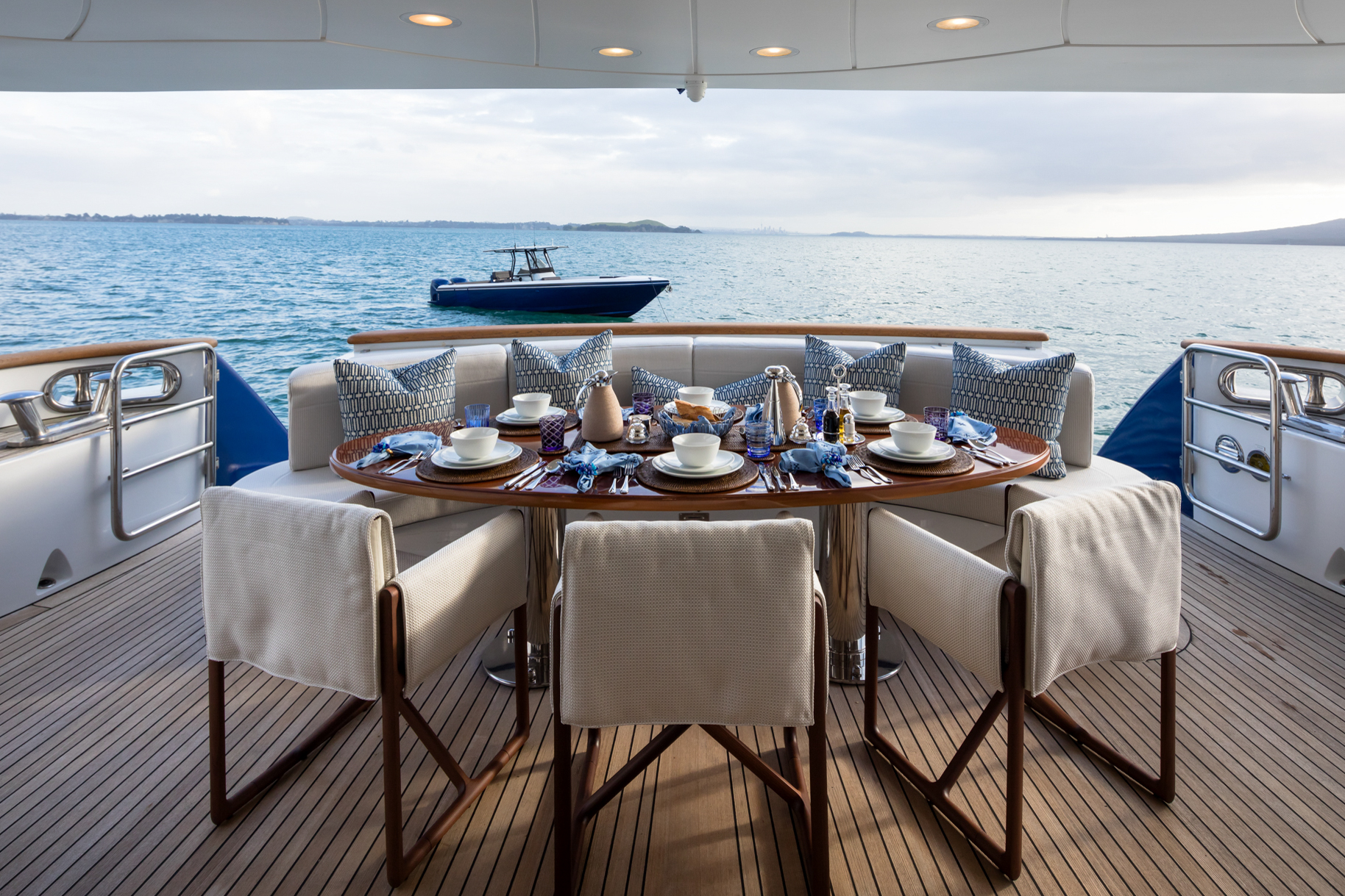SERENO Benetti Classic 115 - main aft deck