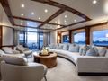 SERENO Benetti Classic 115 - main saloon lounge SERENO Benetti Classic 115 - main saloon lounge