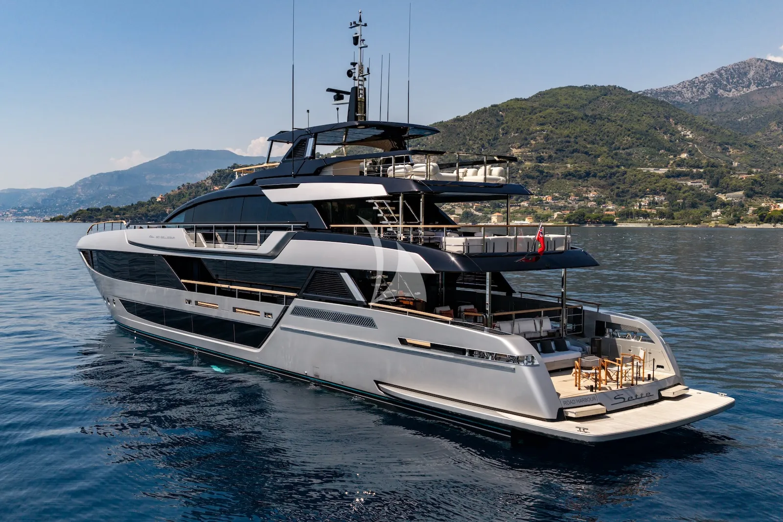 Charter Yacht SETTE - Riva 130 - 5 Cabins - Cannes - Monaco - St Tropez - Nice - Antibes - The French Riviera
