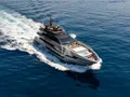 SETTE Riva 130 - cruising aerial shot SETTE Riva 130 - cruising aerial shot