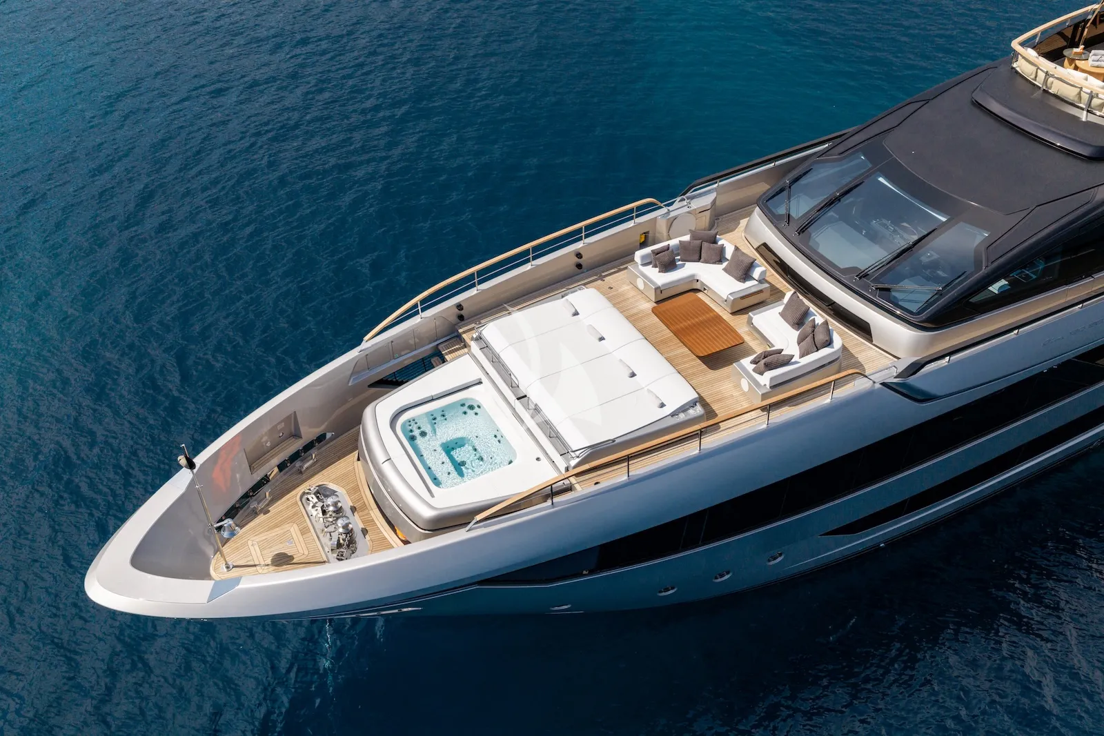 Charter Yacht SETTE - Riva 130 - 5 Cabins - Cannes - Monaco - St Tropez - Nice - Antibes - The French Riviera