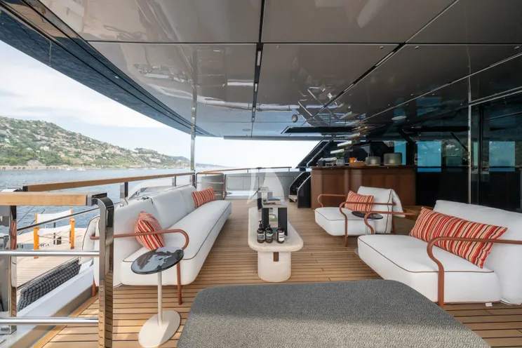 Charter Yacht SETTE - Riva 130 - 5 Cabins - Cannes - Monaco - St Tropez - Nice - Antibes - The French Riviera