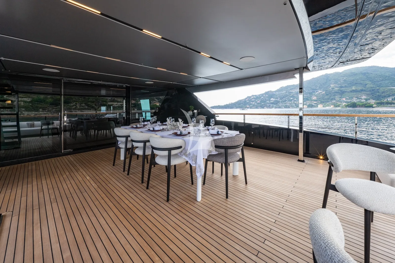 Charter Yacht SETTE - Riva 130 - 5 Cabins - Cannes - Monaco - St Tropez - Nice - Antibes - The French Riviera