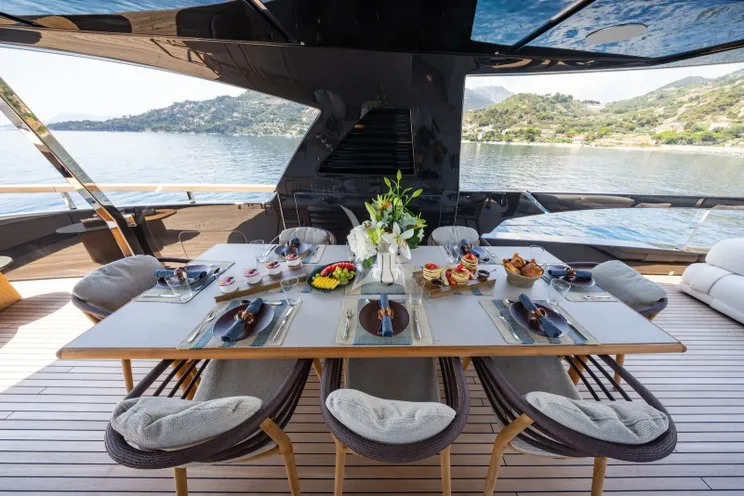 Charter Yacht SETTE - Riva 130 - 5 Cabins - Cannes - Monaco - St Tropez - Nice - Antibes - The French Riviera