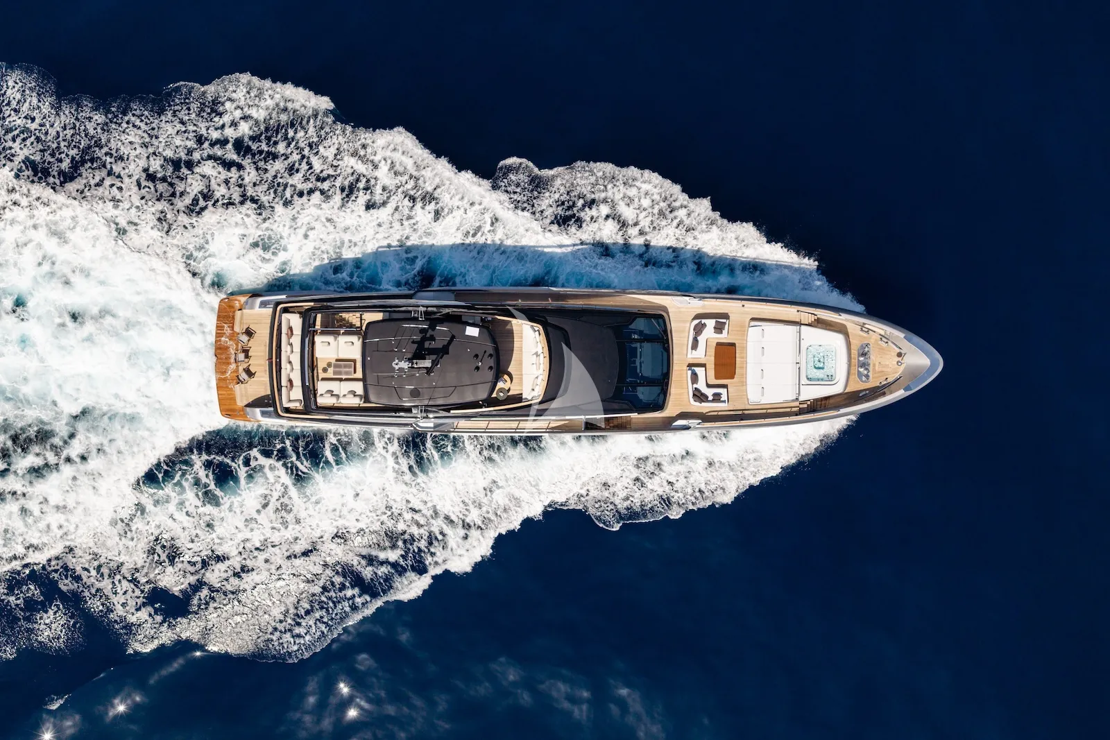 Charter Yacht SETTE - Riva 130 - 5 Cabins - Cannes - Monaco - St Tropez - Nice - Antibes - The French Riviera