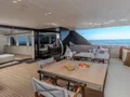 SEVEN ARROWS Sanlorenzo SD118 - main aft deck SEVEN ARROWS Sanlorenzo SD118 - main aft deck