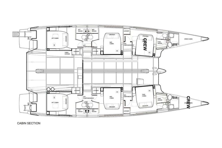 Layout for SEVEN Voyage 590e - layout