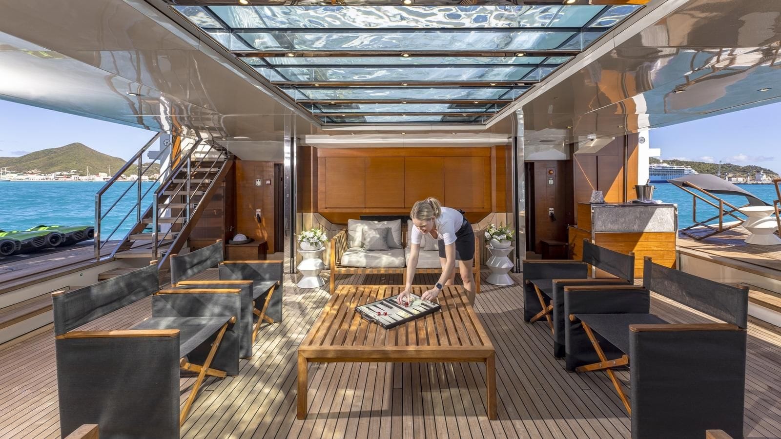 Charter Yacht SEVEN SINS - Sanlorenzo 52 Steel - 5 Cabins - Monaco - Cannes - St Tropez - Nice - Antibes - French Riviera