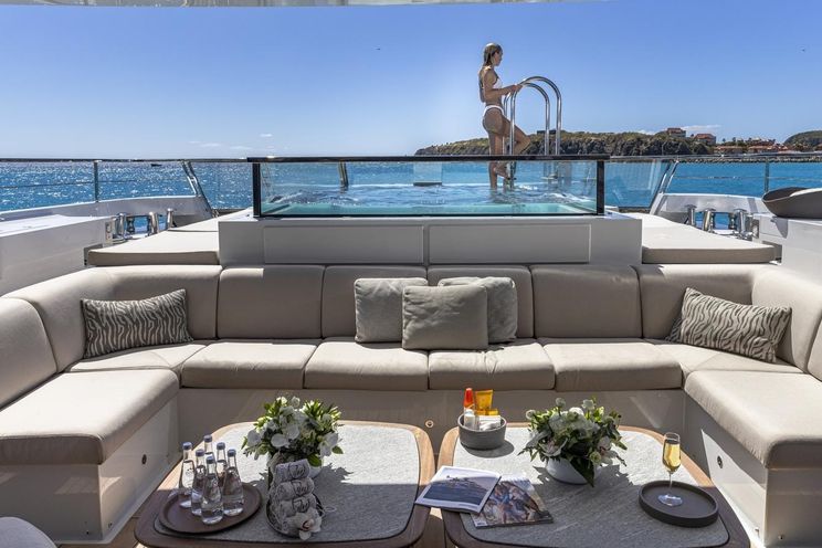 Charter Yacht SEVEN SINS - Sanlorenzo 52 Steel - 5 Cabins - Monaco - Cannes - St Tropez - Nice - Antibes - French Riviera