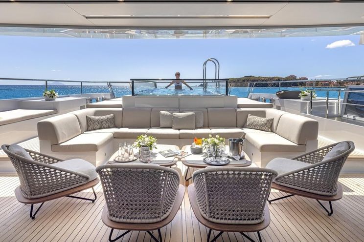 Charter Yacht SEVEN SINS - Sanlorenzo 52 Steel - 5 Cabins - Monaco - Cannes - St Tropez - Nice - Antibes - French Riviera