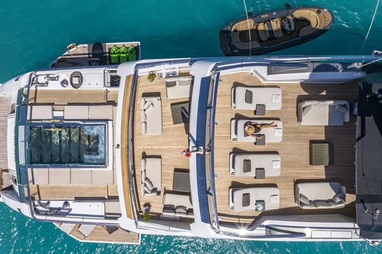 Charter Yacht SEVEN SINS - Sanlorenzo 52 Steel - 5 Cabins - Monaco - Cannes - St Tropez - Nice - Antibes - French Riviera