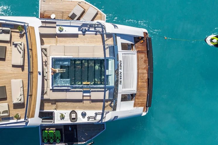 Charter Yacht SEVEN SINS - Sanlorenzo 52 Steel - 5 Cabins - Monaco - Cannes - St Tropez - Nice - Antibes - French Riviera