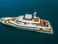 SEVENTH SENSE Ferretti 33m - anchored aerial shot SEVENTH SENSE Ferretti 33m - anchored aerial shot