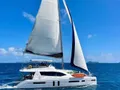 SHIPS&GIGGLES Leopard 58 - side cruising profile SHIPS&GIGGLES Leopard 58 - side cruising profile
