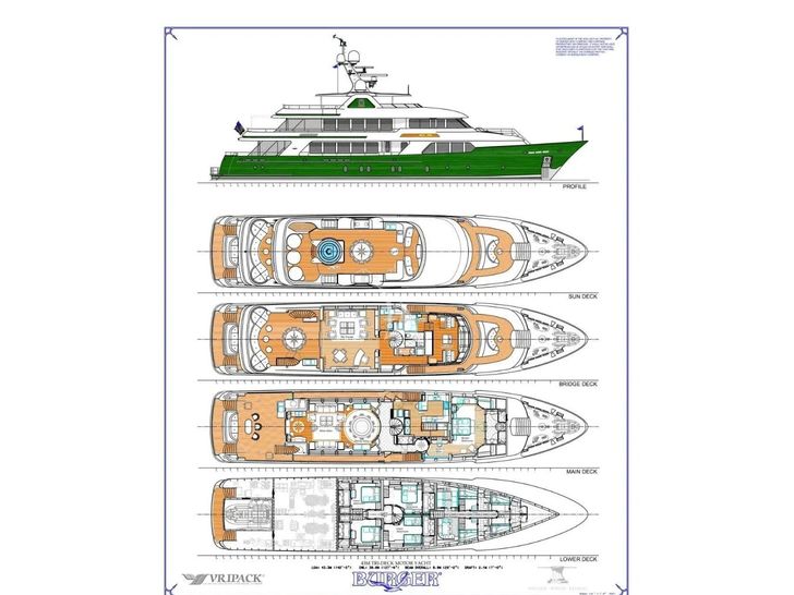 SHADOWL Burger 43m - decks layout SHADOWL Burger 43m - decks layout