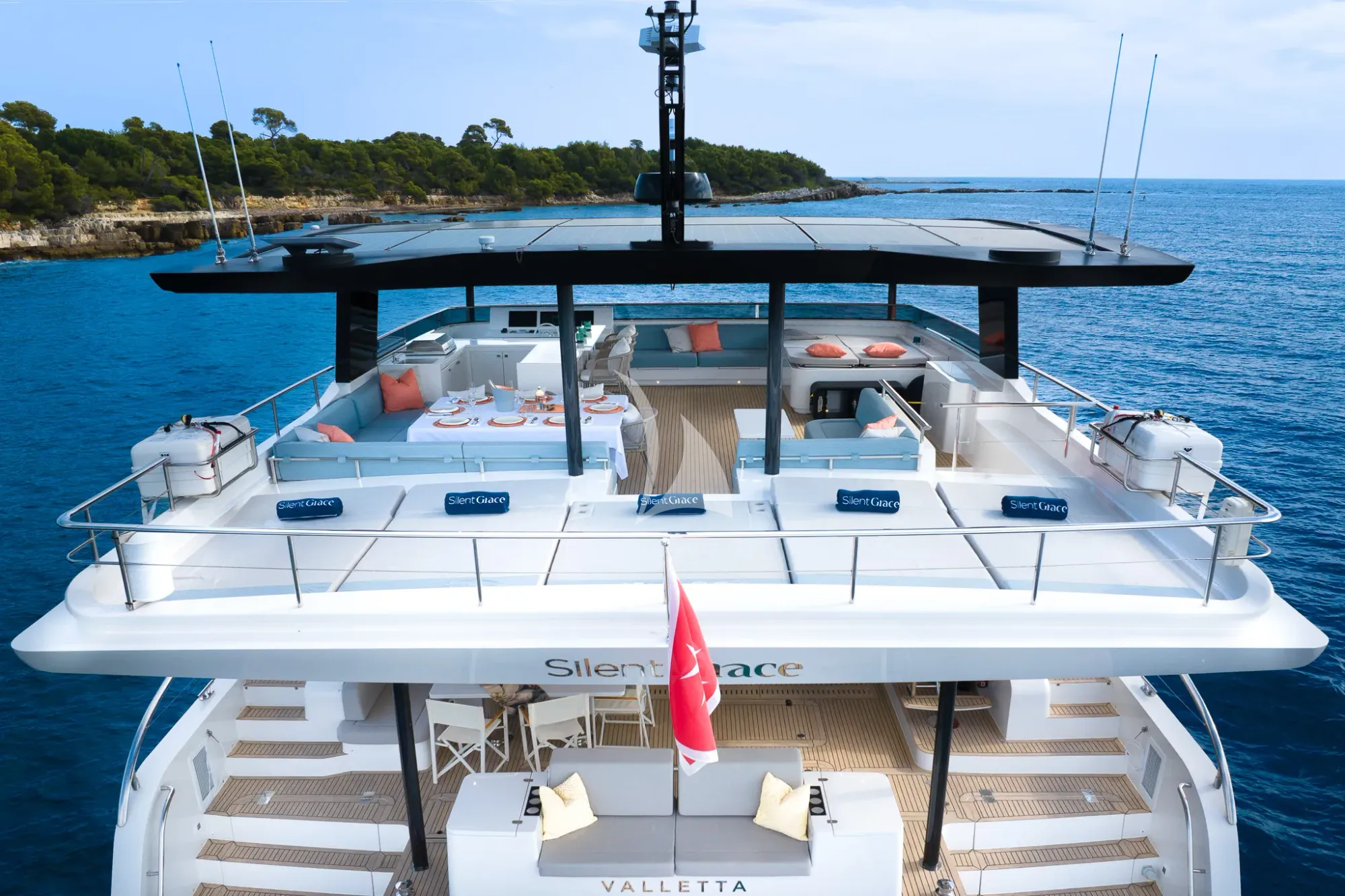 Charter Yacht SILENT GRACE - Silent Yacht 62 - 4 Cabins - Cannes - Monaco - St Tropez