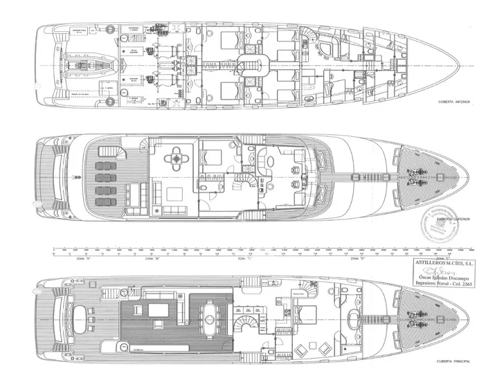 SILENTWORLD Astilleros Cies Oassive 39m - layout SILENTWORLD Astilleros Cies Oassive 39m - layout