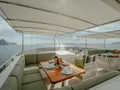 SILENTWORLD Astilleros Cies Oassive 39m - sundeck lounge and dining area SILENTWORLD Astilleros Cies Oassive 39m - sundeck lounge and dining area