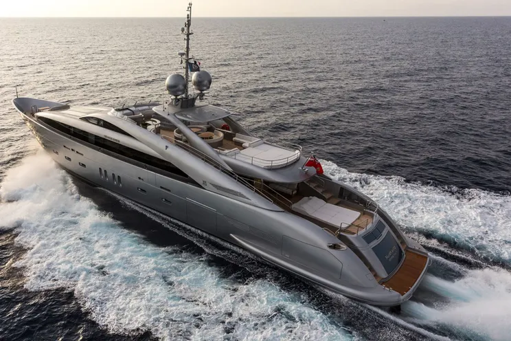 Charter Yacht SILVER WIND - ISA 140 - 5 Cabins - Cannes - St Tropez - Nice - Monaco - French Riviera