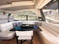 SLIP AWAY Baia Atlantica 78 - saloon seating and dining SLIP AWAY Baia Atlantica 78 - saloon seating and dining