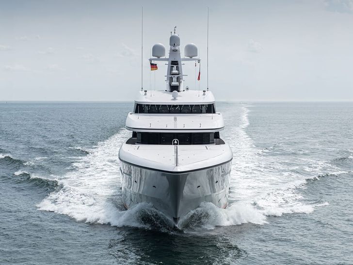 SOARING Abeking Rasmussen 68m in transit