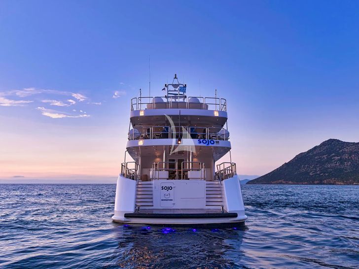 SOJO Benetti 54m - aft shot SOJO Benetti 54m - aft shot