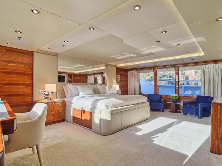 SOJO Benetti 54m - master cabin other angle SOJO Benetti 54m - master cabin other angle