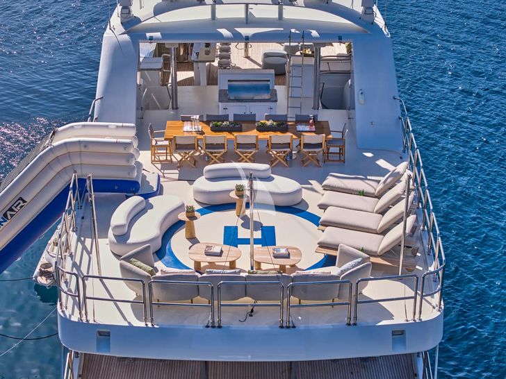 SOJO Benetti 54m - sundeck aft SOJO Benetti 54m - sundeck aft