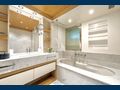 SOLAFIDE Benetti 52m master cabin bathroom
