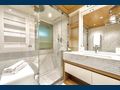 SOLAFIDE Benetti 52m VIP cabin 1 shower area