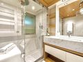 SOLAFIDE Benetti 52m VIP cabin 1 shower area