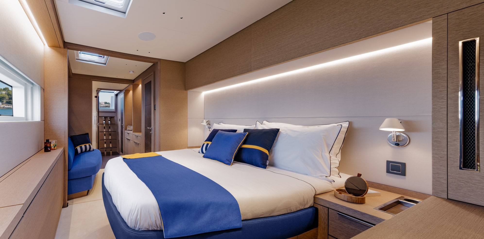 SOLEANIS III Lagoon 65 Master Cabin