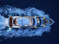 SONIC Ferretti 670 - top aerial shot SONIC Ferretti 670 - top aerial shot