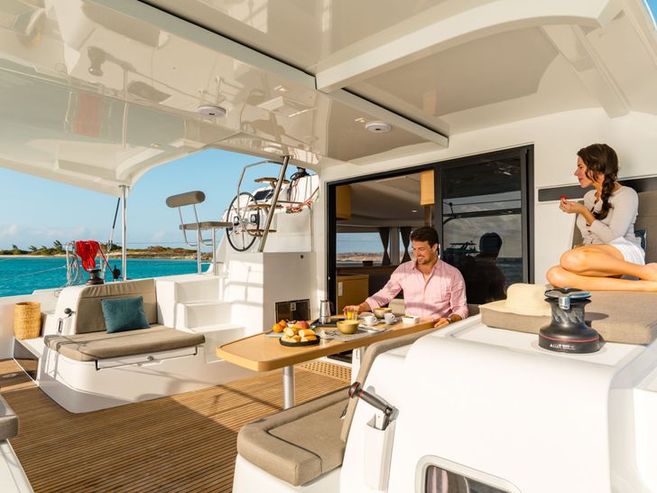 SOPHIE Lagoon 42 - aft deck SOPHIE Lagoon 42 - aft deck