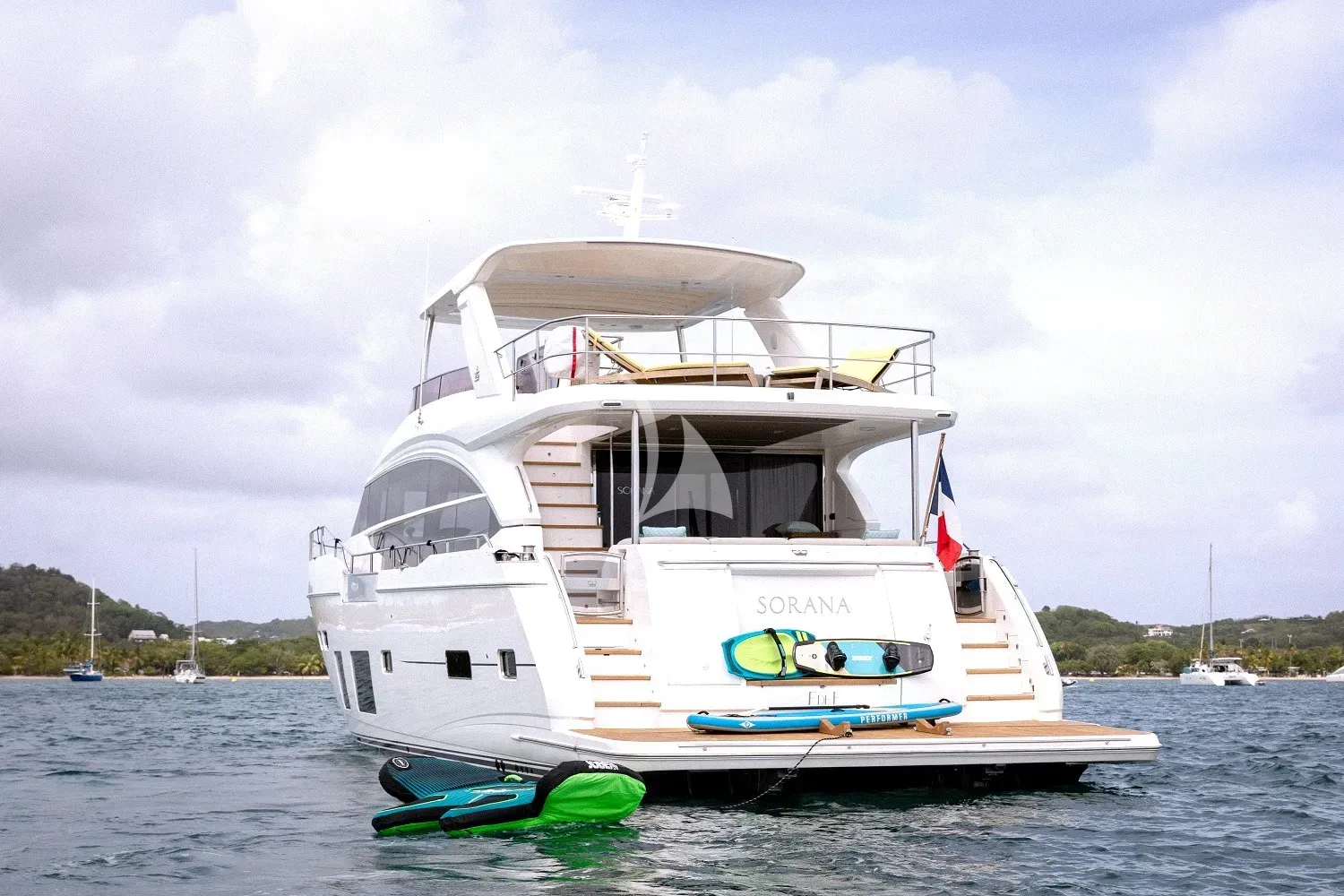 Charter Yacht SORANA - Princess 75 - 4 Cabins - Olbia - La Maddalena - Porto Cervo - La Maddalena - Sardinia - Italy