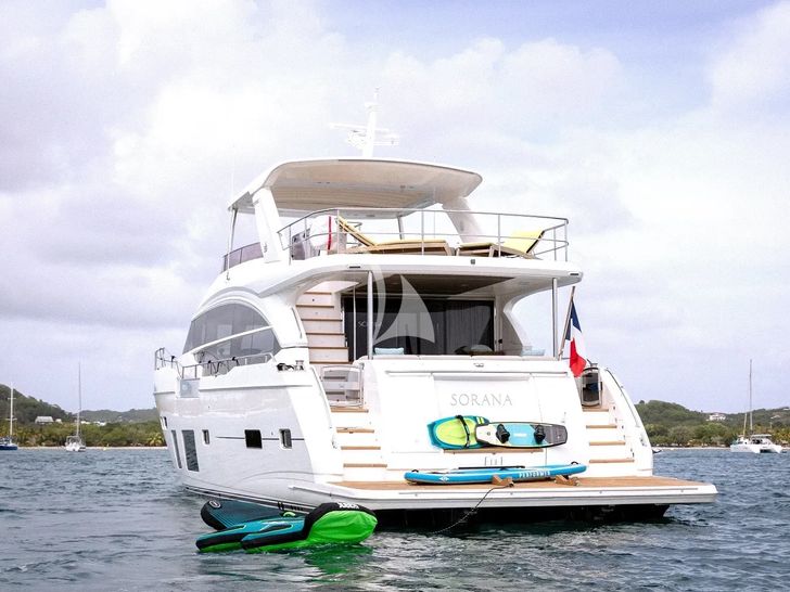 SORANA Princess 75 - aft view SORANA Princess 75 - aft view