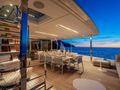 SOUTH Ferretti Custom Line Navetta 33 - aft deck SOUTH Ferretti Custom Line Navetta 33 - aft deck