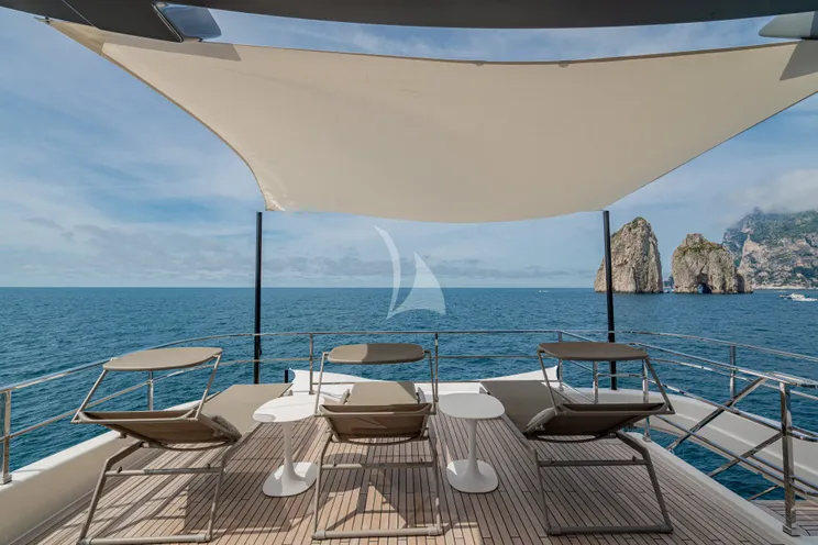 Charter Yacht SOUTH - Ferretti Custom Line Navetta 33 - 5 Cabins - Naples - Capri - Positano - Amalfi Coast