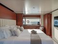 SOUTH Ferretti Custom Line Navetta 33 - master cabin bed SOUTH Ferretti Custom Line Navetta 33 - master cabin bed
