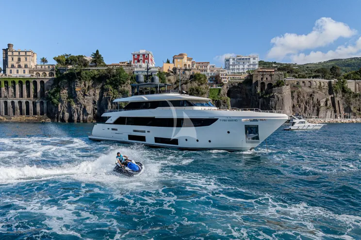 Charter Yacht SOUTH - Ferretti Custom Line Navetta 33 - 5 Cabins - Naples - Capri - Positano - Amalfi Coast