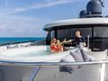 SOUTH Heesen 55m sky deck jacuzzi SOUTH Heesen 55m sky deck jacuzzi