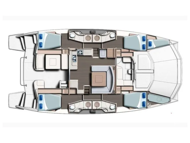 SOUTHERN SKY Leopard 51 - Layout SOUTHERN SKY Leopard 51 - Layout