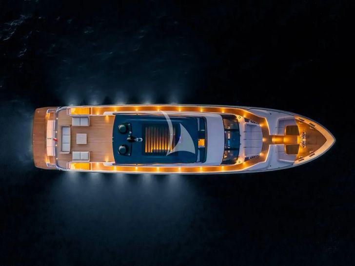 SPICA Ferretti 1000 - at night SPICA Ferretti 1000 - at night