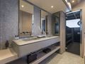 SPICA Ferretti 1000 - master cabin bathroom SPICA Ferretti 1000 - master cabin bathroom