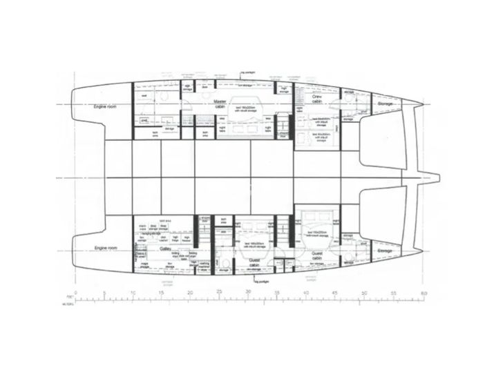 SPICE OF LIFE Sunreef 60 - layout SPICE OF LIFE Sunreef 60 - layout