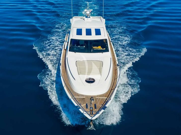 SPICE OF LIFE II Princess V65 - cruising bow view SPICE OF LIFE II Princess V65 - cruising bow view