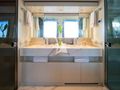 SQUALO Sanlorenzo SL86 - master cabin bathroom SQUALO Sanlorenzo SL86 - master cabin bathroom